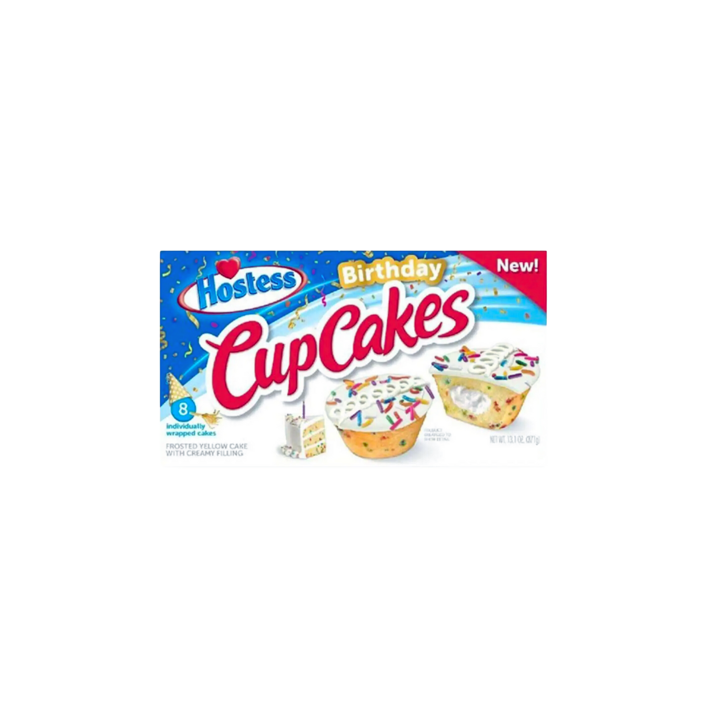 Hostess Cup Cake Birthday 371g