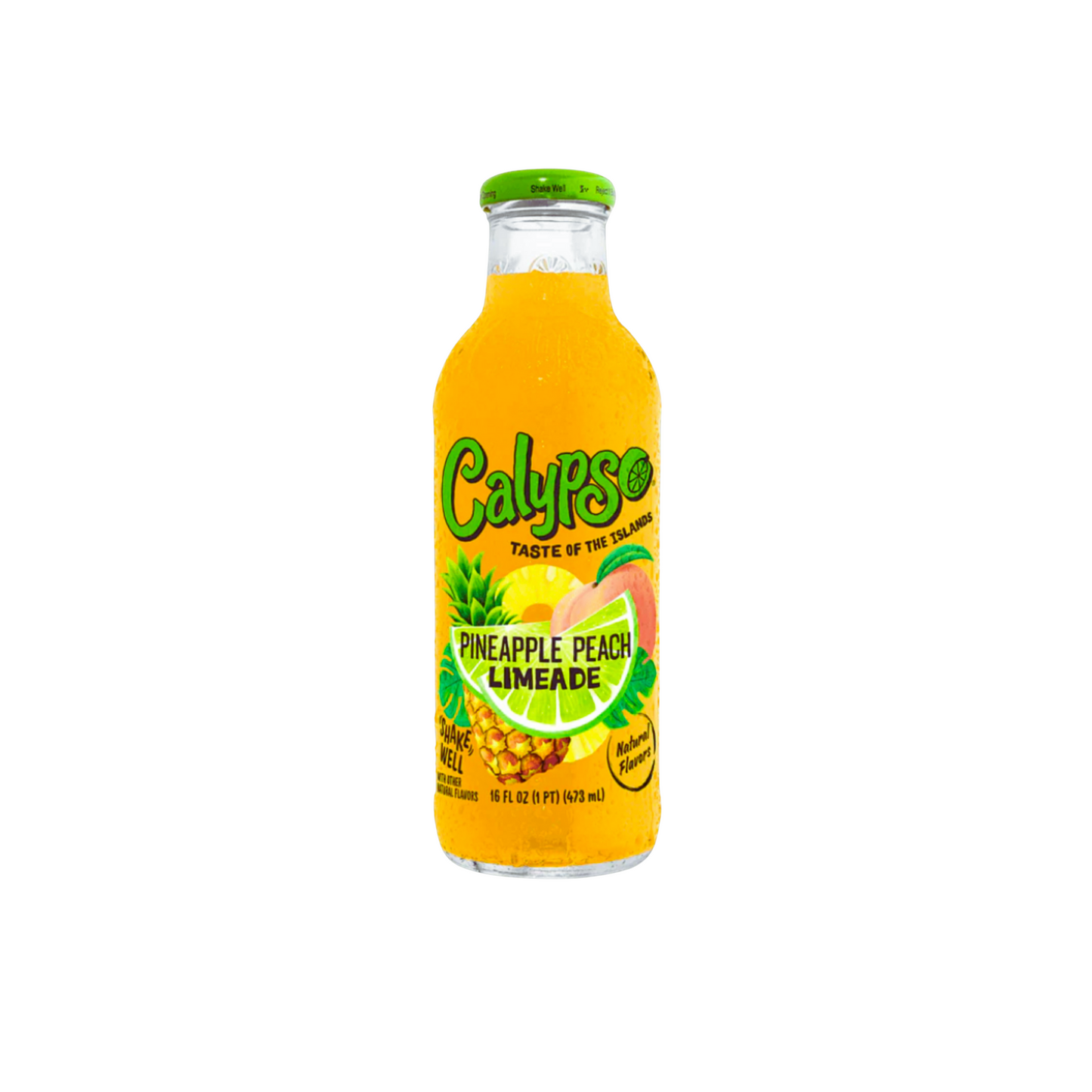 Calypso Pineapple Peach Limeade 473ml