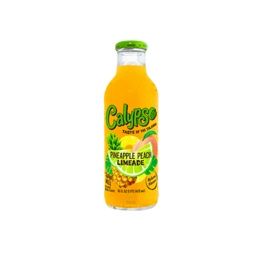 Calypso Pineapple Peach Limeade 473ml