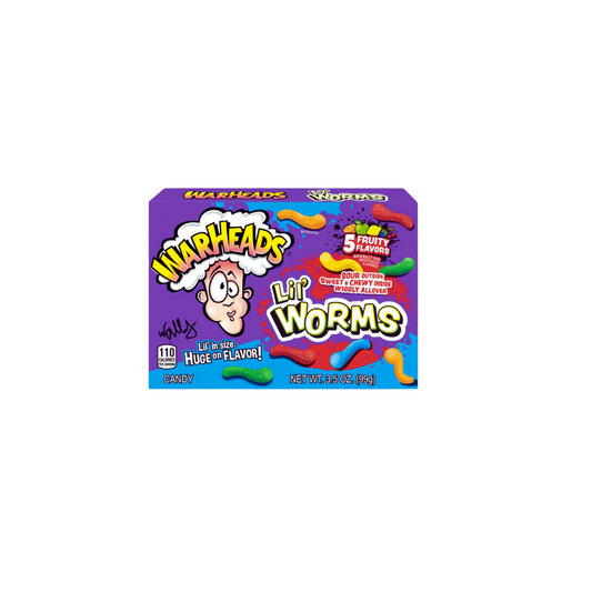 Warheads Cubes Lil´ Worms 99g